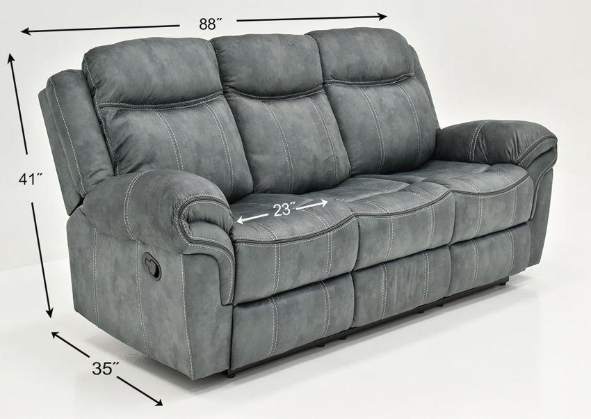 Pierce Dual Reclining Sofa with drop down tray and pull out drawer and Dual Reclining Loveseat with Console